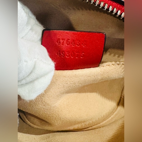 💎GUCCI GG MARMONT Quilted Belt Bag RANK A Size 85-34 Full Inclusion - Picture 10 of 16